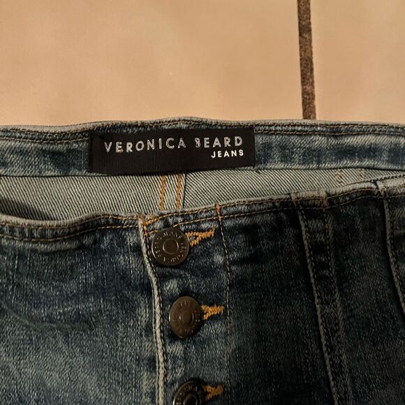 Veronica Beard Blue Denim Jeans - Picture 4 of 9